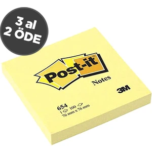 654 Not Kağıdı 76 x 76 Mm 100 Yaprak