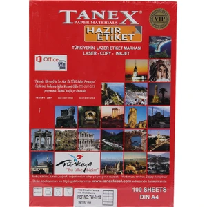 Tw-2010 99 x 57 Mm Etiket