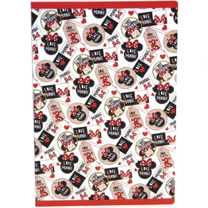 My Note Minnie Mouse Text Up Etiketli A4 60 Yaprak Kareli Defter