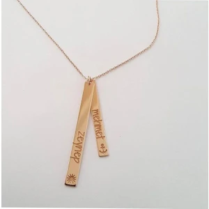 Silver & Silver Sevgiliye Özel Kolye