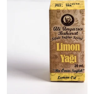Ali Ünyazıcı Limon Yağı 20 cc