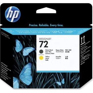 72 C9384A Mat Siyah ve Sarı Baskı Kafası / Hp DesignJet T610 / T620 / T770 / T790 / T795 / T1100 / T1120 / T1200 / T1300 / T2300 Kartuş