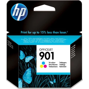 Hp 901 CC656A Renkli Kartuş  Hp Officejet 4500  4500W  J4500  J4524  J4550  J4600  J4680C Tricolour Orjinal Mürekkep Kartuşu