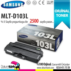 MLT-D103L / ML2950 / ML2955 / SCX-4726 / SCX-4729 / ML2951 Orjinal Toner