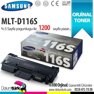 MLT-D116S Orjinal Toner
