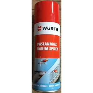 Würth Paslanmaz Bakım Spreyi Krom - Ankastre Parlatıcı 400 ml Yeni