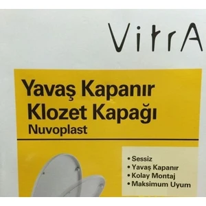 Eko Ses - Yok Klozet Kapak Yavaş Kapanır Model 2 YUVARLAK FORM