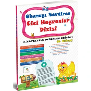 Cici Hayvanlar (8 Kitap) 1.Sınıflar İçin