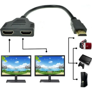 4664 2 Port Hdmi Splitter Switch Çoklayıcı