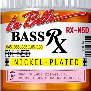 Gitar Aksesuar Bas Tel Labella 5 Telli RX-N5D 0,45