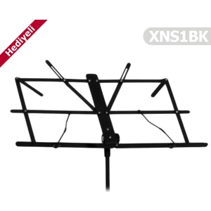 Nota Sehpası Portatif XNS1BK Siyah ( Taşıma Kılıfı Hediyeli )
