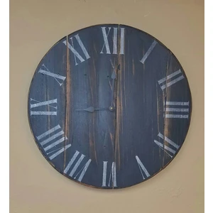 Ahşap Yuvarlak Duvar Saati