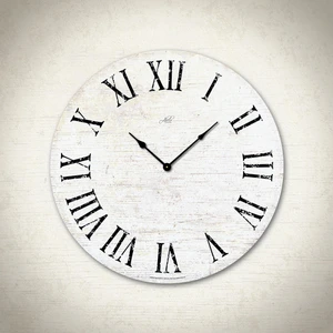 Ahşap Yuvarlak Duvar Saati