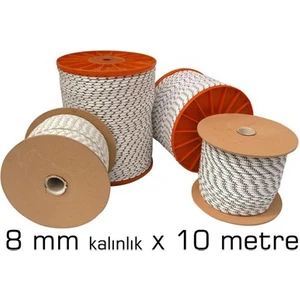 10 Mt İp Halat 8 Mm Kalınlık 1 Ton 091001