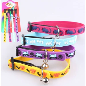 Çıngıraklı Silikon Kedi Tasması