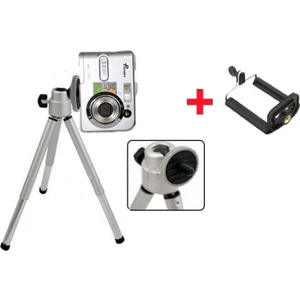 Mini Teleskopik Tripod + Telefon Başlığı Hediyeli !