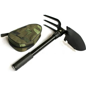 Survival Katlanabilir Tırmıklı Kürek (Tırmık Testere Pusula)