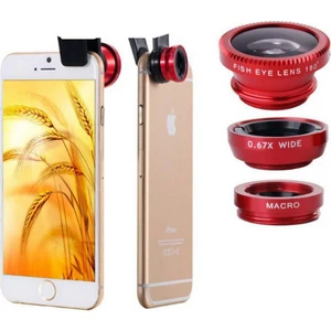 Balık Gözü Geniş Açı Makro Lens Tüm Telefonlar İçin