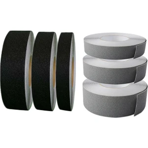 Merdiven Kaydırmaz Bant 25 mm * 25 mt Gri