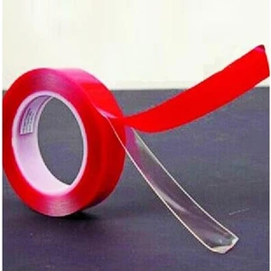 Bant Marketim Çift Taraflı Montaj Bantı Silikonlu Şeffaf Tape 19Mm X 5Mt