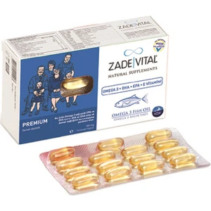 Zade Vital Premıum Genel Destek 30 Kapsül