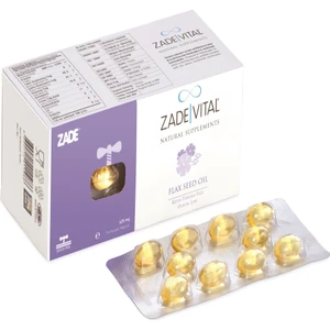 Zade Vital Keten Tohumu Yagı Blister 30 Kapsül