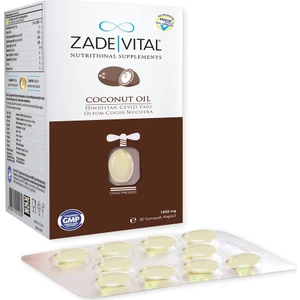 Zade Vital Hindistan Cevizi Yagı Blister 30 Kapsül
