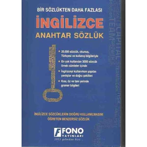 Fono Yayınları İngilizce Anahtar Sözlük