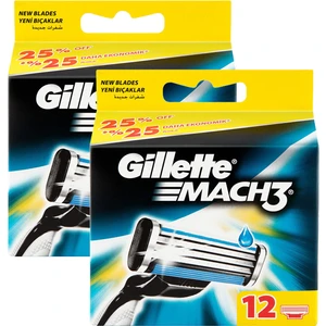 Tıraş Bıçağı Mach-3 12'Li Başlık 2 Adet