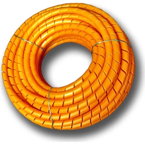 Kablo Sarma Toplama Spirali Rulo No: 4 - 14 Mm Rulo Turuncu 50 Mt
