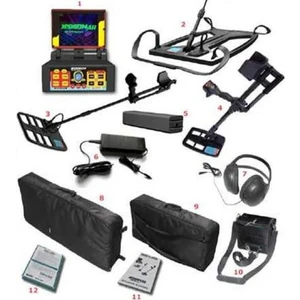 Makro Dedektör Jeosonar 3D Çift Sistem