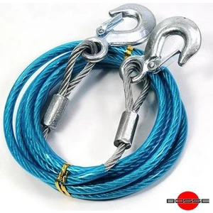 Tvet Oto Çekme Halatı Çelik İzoleli Çeki Halatı 2 Ton 3 Metre