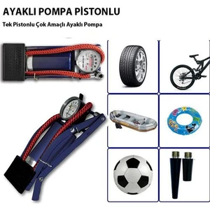 Tvet Ayak Hava Pompası İnce Pistonlu