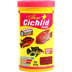 Ahm Cichlid Pellet Natural Colour 1000 Ml.