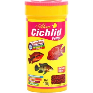 Ahm Cichlid Pellet Natural Colour 250 Ml.