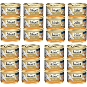 Gourmet Gold Kiyilmiş Hindi Etli Yetişkin Kedi Konservesi 85 Gr 24 Adet