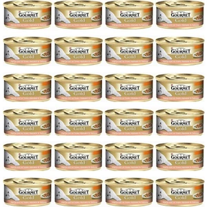 Gourmet Gold Soslu Alabalik Ve Sebzeli Yetişkin Kedi Konservesi 85 Gr. 24 Adet