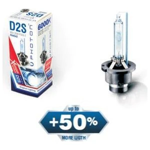 D2S 4300K Xenon Ampul +50 Fazla Işık