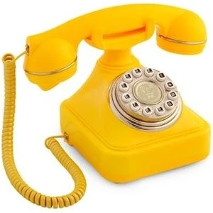 Anna Bell Sarı Tuşlu Klasik Telefon