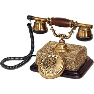 Anna Bell Şato Eskitme Klasik Telefon