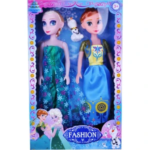 Karlar Ülkesi Frozen Anna & Elsa Bebek Seti ( 2 Adet )