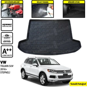 Tiguan Suv Bagaj Havuzu Stepneli 2016 Sonrası