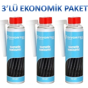 Divortex Car Care Radyatör Temizleyici 300 Ml X 3 Adet