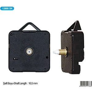 Saat Makinası Şaft : 16Mm / 12888 Sk 5'Li Paket