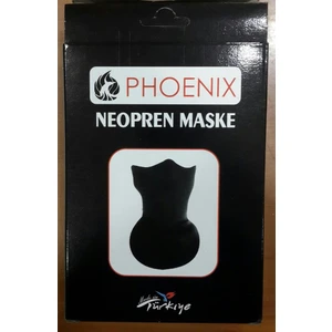 Motosiklet İçin Maske Uzun-Neopren Phoenıx Siyah - Rüzgar Geçirmez