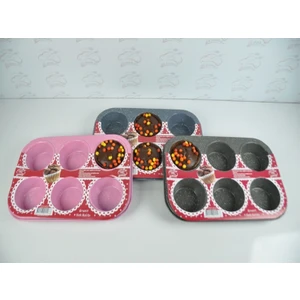 6 Lı Muffin Kalıbı Granit Ckr1423