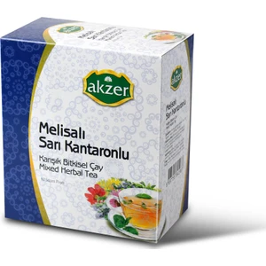 Melisalı Sarı Kantaronlu Çay 60 Poşet