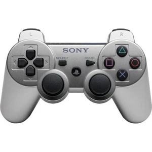 Ps3 Kablosuz Gümüş Oyun Kolu - Wireless Dualshock - Joystick