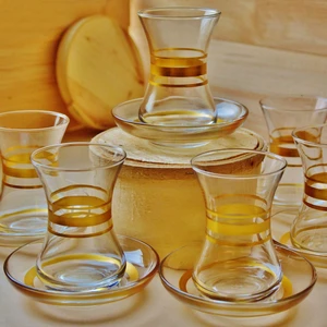 Paşabahçe İnce Belli 8+3 Çay Takımı 12 Parça