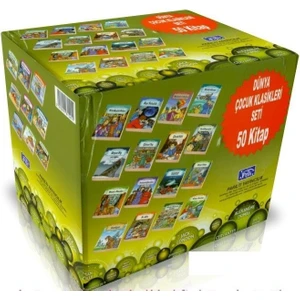 Dünya Çocuk Klasikleri Seti 50 Kitap